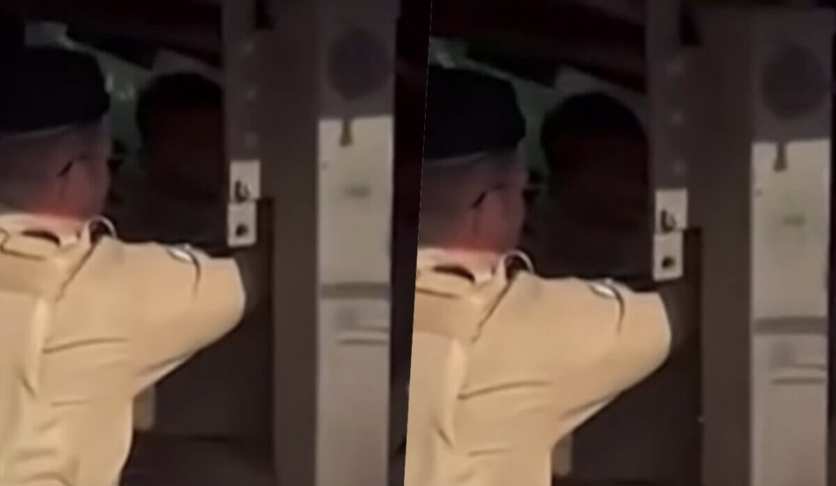 criança fica presa em estepe de caminhão