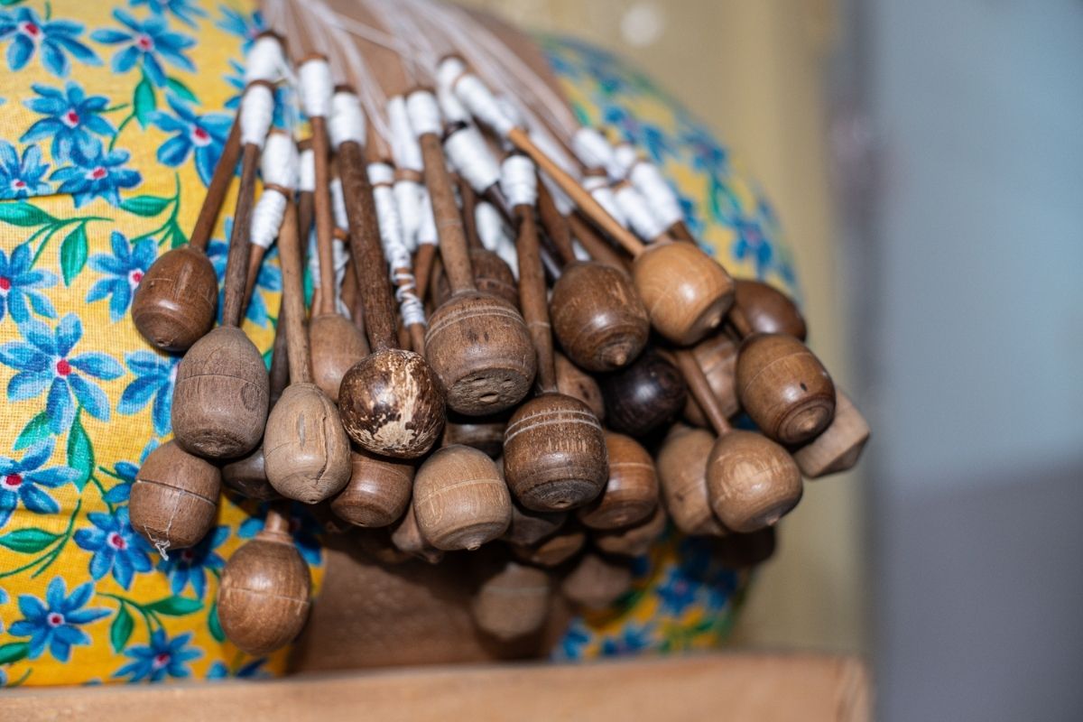 Trançado de Palha Renda de Bilro