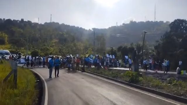 manifestação São francisco do conde
