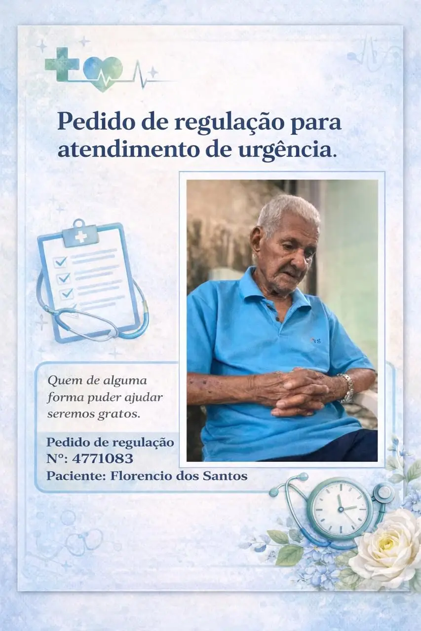 Pedido de regulação Santo Amaro Bahia