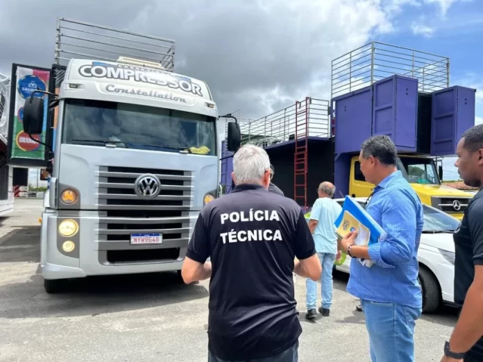 inspeção trio elétrico