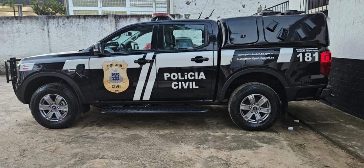 Carro da Polícia Civil da Bahia