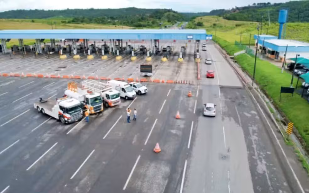 pedágio Amélia Rodrigues