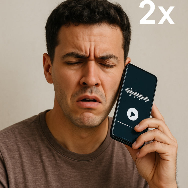 Qual a velocidade do seu áudio?