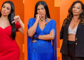 paredão BBB 26 Jordana, Marciele e Solange Couto