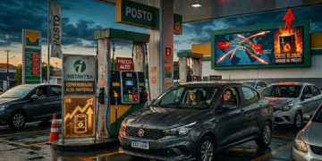 preço dos combustíveis - posto de comvustível