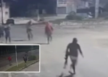 homens armados em Santo Amaro