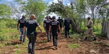 polícia prende suspeitos