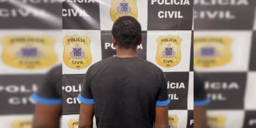 jovem preso suspeito de matar o avô em Castro Alves