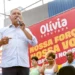 Ex-governador da Bahia e atual candidato ao Senado, Rui Costa, no palanque