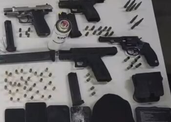 armas apreendidas