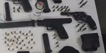 armas apreendidas