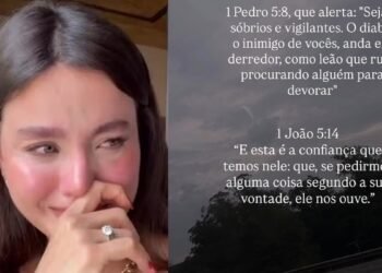 Biah Rodrigues revela que seu filho de 1 ano caiu na piscina, mas milagrosamente conseguiu ficar de pé até ser resgatado. | Reprodução Redes sociais