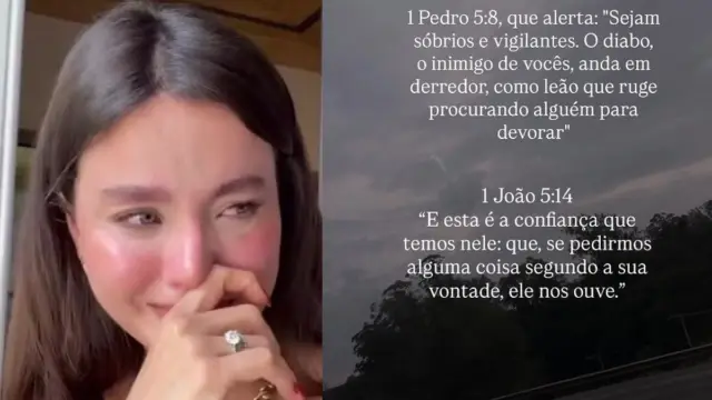 Biah Rodrigues revela que seu filho de 1 ano caiu na piscina, mas milagrosamente conseguiu ficar de pé até ser resgatado. | Reprodução Redes sociais