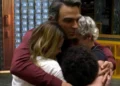 Tadeu entra na casa do BBB 26 e abraça os finalistas
