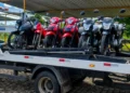 motos apreendidas em santo amaro