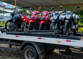 motos apreendidas em santo amaro