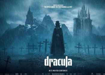 Arte da série Drácula na Netflix