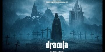 Arte da série Drácula na Netflix