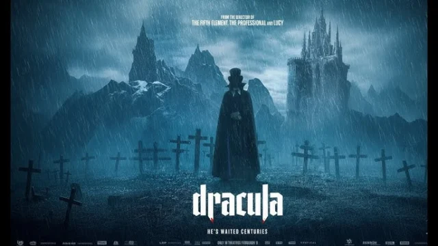 Arte da série Drácula na Netflix
