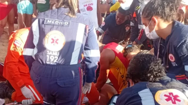 idoso morre afogado no Porto da Barra em Salvador