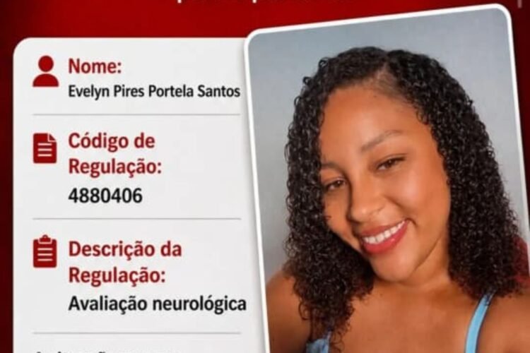 pedido de regulação Evelyn Pires Portela