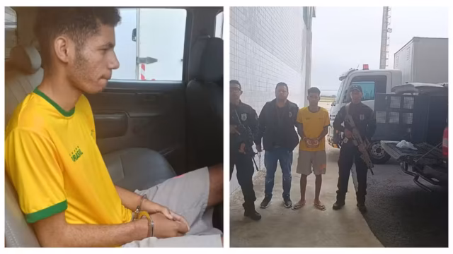 Alessandro Martins dos Santos é suspeito de cometer estupro de vulnerável. Ele foi preso em Brejões