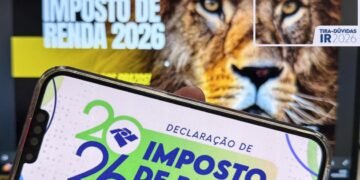 meio da qual o declarante baixa uma versão preliminar do documento, bastando con