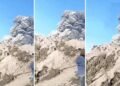 Erupção vulcânica na Indonésia: guia registra caos e alpinistas são atingidos 7 Reprodução/Redes sociais