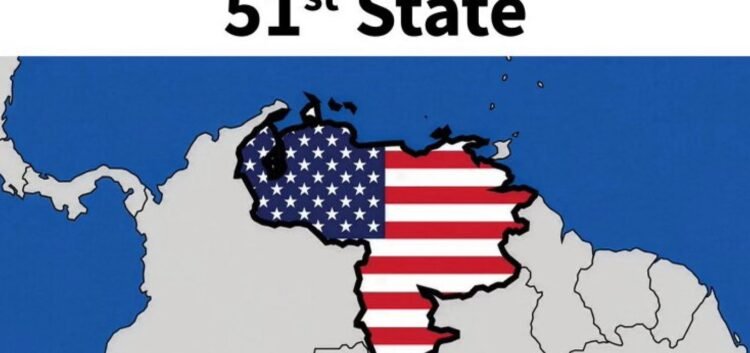 Trump publica imagem da Venezuela como 51º estado e gera reações