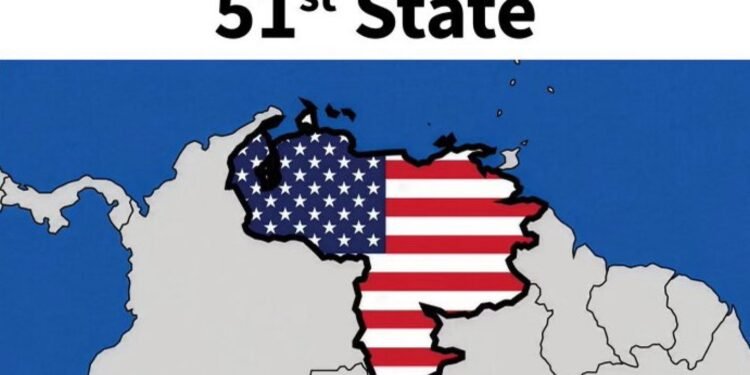 Trump publica imagem da Venezuela como 51º estado e gera reações
