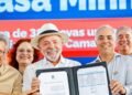 tância do acesso à moradia digna e disse que “o povo voltou a ser prioridade” na