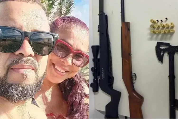 Jovem é preso após matar pai e madrasta em Alagoinhas 1 Jovem que matou pai e madrasta a tiros em Alagoinhas foi para bar após o crime