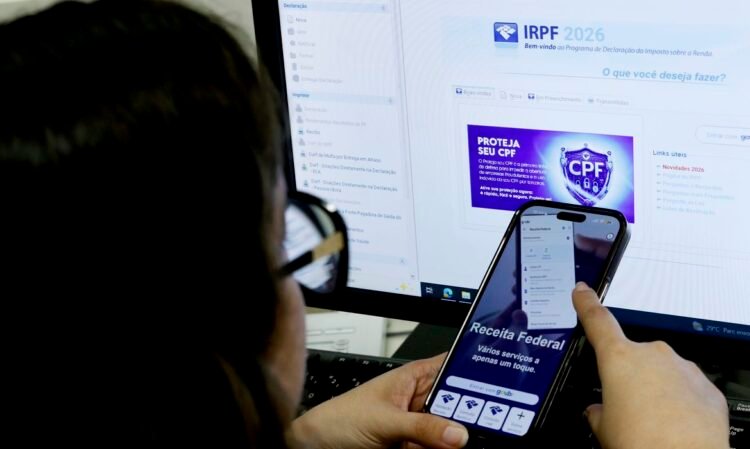Imposto de Renda 2026 tem 30% das declarações pendentes a seis dias do prazo 1 © Bruno Peres/Agência Brasil