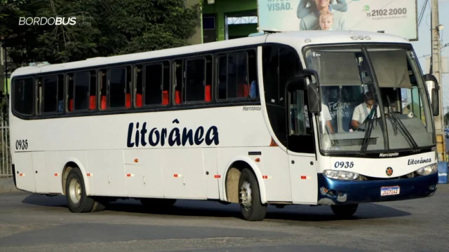 ônibus da empresa Litorânea