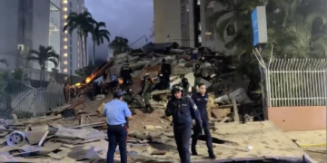 terremoto na Venezuela - prédio desabou