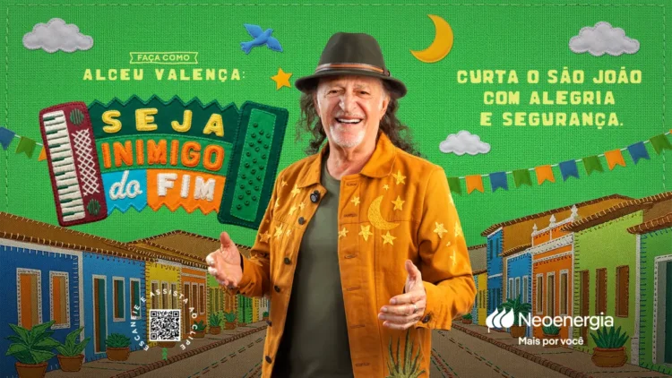propaganda da Coelba com Alceu Valença