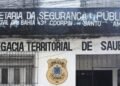Fachada da Delegacia de Saubara