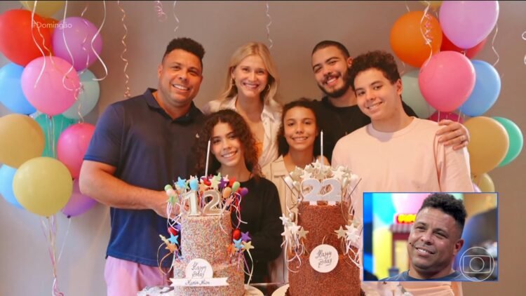 Ronaldo Fenômeno recebe homenagem emocionante da família no Domingão 1 você ser quem você é, por ser essa pessoa maravilhosa, por ser você, esse ser hu