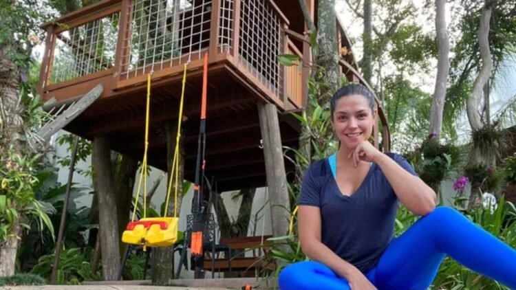 O refúgio de Thais Fersoza: conheça a casa na árvore que encanta a família 1 cionasse momentos especiais para Melinda e Teodoro. Com o passar do tempo, a con