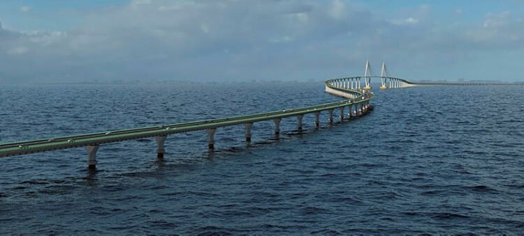 Autorização federal impulsiona obras da Ponte Salvador-itaparica na Bahia 1 SPU libera instalação de canteiro de obras da ponte Salvador-Itaparica imagem