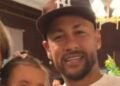 Neymar Jr aproveita folga da Copa do Mundo ao lado de três de seus cinco filhos 2 Reprodução / Instagram @brunabiancardi