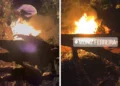 Rondesp destrói acampamento de facção criminosa após intenso tiroteio em morro de Muniz Ferreira 2 policia destroi drogas em muniz ferreira