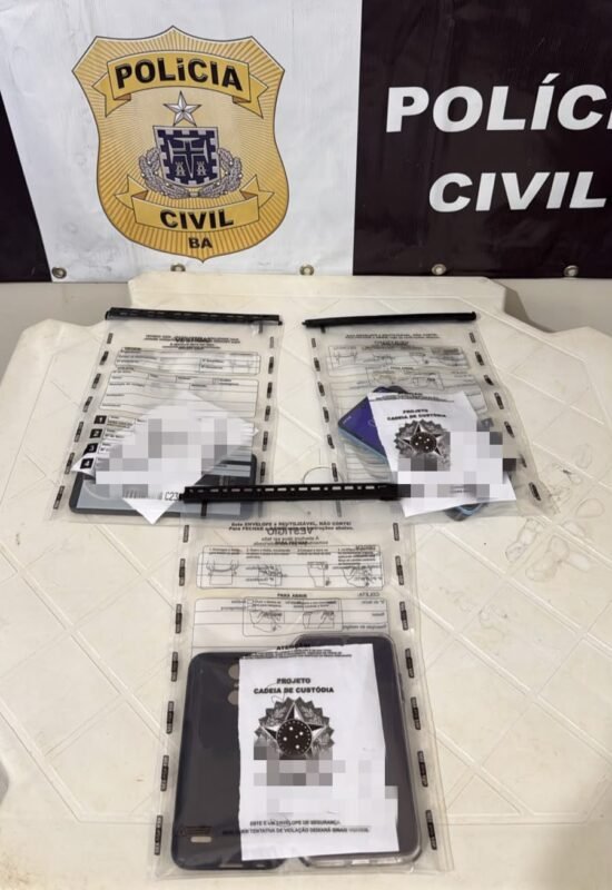 Suspeito de homicídio em Conceição do Jacuípe é preso pela Polícia Civil 2 material apreendido pela polícia em posse de investigado em Conceição do Jacuípe