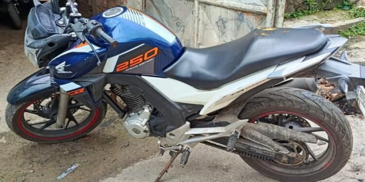 moto roubada em Salvador foi localizada em Santo Amaro