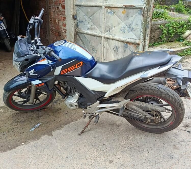 moto roubada em Salvador foi localizada em Santo Amaro