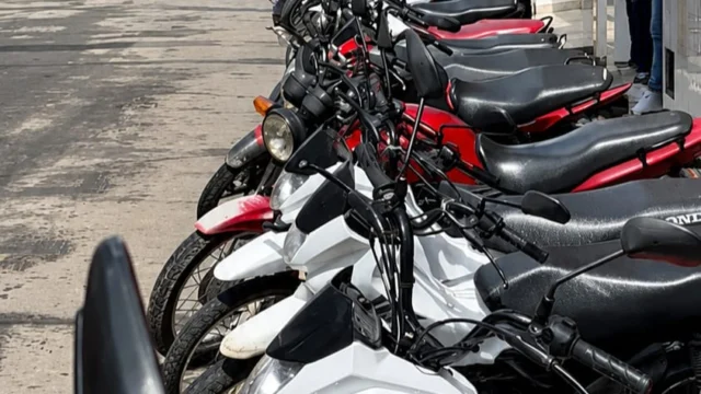 motos apreendidas em Maragogipes