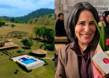 Glória Pires encontra paz e prosperidade em fazenda de luxo no interior de Goiás