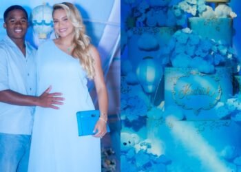 Endrick e Gabriely Miranda revelam nome do primeiro filho em chá de bebê luxuoso 4 Endrick e Gabriely Miranda revelam nome do primeiro filho em chá de bebê luxuoso