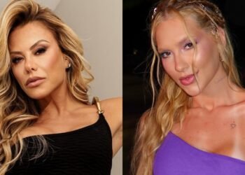 Poliana Rocha se emociona com surpresa de Virginia Fonseca e netos no Dia dos Avós
